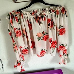 Forever 21 off shoulder blouse